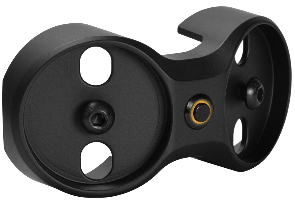 KC HiLites 6337 dual Cyclone V2 dome light mount with push button bottom view