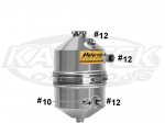 Peterson Fluid Systems 08-0009 Standard 3 Gallon 9" x 16" Dry Sump Oil Tank With Single Inlet