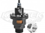 Peterson Fluid Systems 08-0455 Dry Sump System Vacuum Regulator With AN #12 ORB Bung For Valve Cover