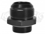 Peterson Fluid Systems 08-0503 AN -16 Male To -12 ORB O-Ring Boss Black Anodized Aluminum Fittings