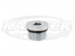Peterson Fluid Systems 08-0504 AN #6 Steel 9/16"-18 Thread Male O-Ring Port Dry Sump Drain Plugs