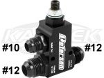 Peterson Fluid Systems 09-0161 Oil Pressure Relief Valve With #12 Pressure Fittings And #10 Relief