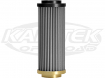Peterson Fluid Systems 09-0460 Replacement Non Bypass 400 Series 60 Micron Stainless Filter Element