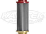 Peterson Fluid Systems 09-0480 Replacement Non Bypass 400 Series 45 Micron Stainless Filter Element