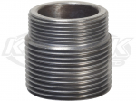 Peterson Fluid Systems 09-0540 Replacement Remote Filter Nipple 1-3/8"-16 Thread To 1-1/2"-12 Thread