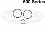 Peterson Fluid Systems 09-0688 NASCAR Unleaded Fuel O-Ring Rebuild Kit For 600 Series Fuel Filters