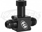 Peterson Fluid Systems 09-1940 Adapter #10 Tee Fitting For 5/8"-18 Tapered Seat Capillary Tube Nut