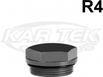 Peterson Fluid Systems 14-0002 R4 1-1/8" x 18 Thread ORB O-Ring Boss Hex Port Plug