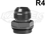 Peterson Fluid Systems 14-0010 R4 1-1/8" x 18 Thread ORB O-Ring Boss To AN #10 Male Adapter Fitting