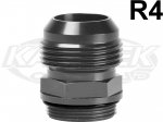 Peterson Fluid Systems 14-0016 R4 1-1/8" x 18 Thread ORB O-Ring Boss To AN #16 Male Adapter Fitting