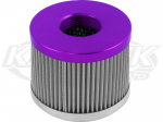 Peterson Fluid Systems 19-5100 Replacement 100 Micron 1-1/2"-12 Thread Dry Sump Oil Tank Filter
