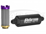 Peterson Fluid Systems 09-0621 Small 600 Series 100 Micron Fuel/Oil Filter #8 Inlet And Outlet