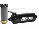 Peterson Fluid Systems 09-0607 Small 600 Series 60 Micron Fuel/Oil Filter With Shut-Off Valve #8