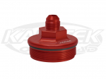 Peterson Fluid Systems Replacement #8 Outlet Or #10 Inlet End Cap For 600 Series Fuel Or Oil Filters