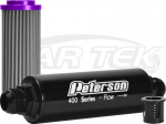 Peterson Fluid Systems 09-1433 Bypass 400 Series 100 Micron Fuel/Oil Filter #16 Inlet And Outlet