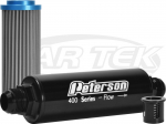 Peterson Fluid Systems 09-0433 Bypass 400 Series 75 Micron Fuel/Oil Filter #16 Inlet And Outlet