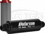 Peterson Fluid Systems 09-0483 Non Bypass 400 Series 45 Micron Fuel Filter #10 Inlet And Outlet