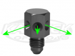 Safecraft Replacement 3-Way Discharge Nozzle For Their Fire Suppression Systems To AN #4 Lines