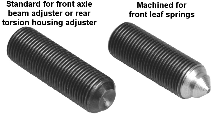 Sway-A-Way 7002 five eighths stud for rear torsion housing adjuster front beam adjuster or leaf springs
