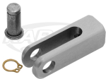 Tilton Racing 72-797 Push-Pull Cable Clevis For Number 3 Cables Includes 1/4" Diameter Clevis Pin
