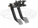 Wilwood 340-13835 Reverse Swinging Dual Brake Master Cylinder And Clutch Pedal Assembly