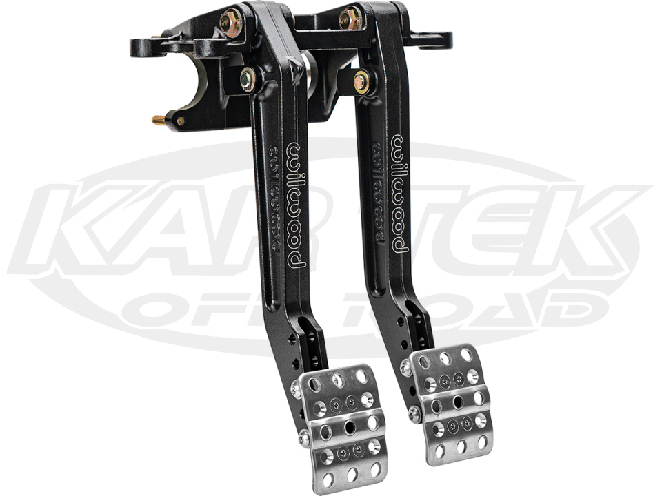 Wilwood 340-16384 Forward Swinging Single Brake Master Cylinder And Clutch Pedal Assembly