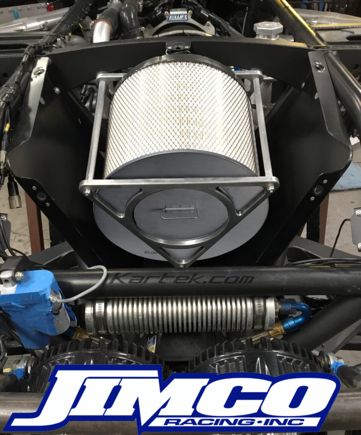 Wix air filters 42738 542738 outer radial seal air filter on Jimco Racing 6100 spec TT Trophy Truck engine