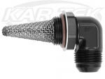 XRP 989012FS AN #12 ORB O-Ring Boss Male To #12 Male 90 Degree Elbow Dry Sump Scavenge Oil Filter