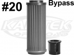 XRP 714045RV Replacement Standard Bypass 71 or 72 Series 45 Micron Stainless Filter Element